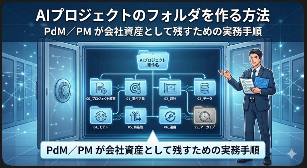 AIプロジェクトのフォルダの作成方法